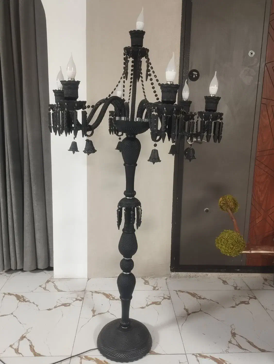 لوستر ایستاده باکارات|لوستر و چراغ آویز|ملایر, |دیوار