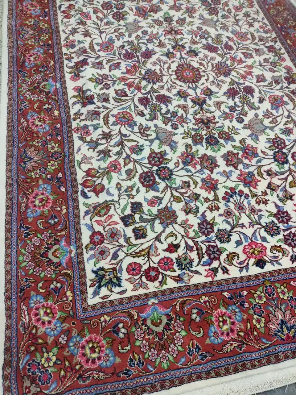 فرش ۶ متری دستباف نقشه افشان (یک جفت )|فرش|خمین, |دیوار