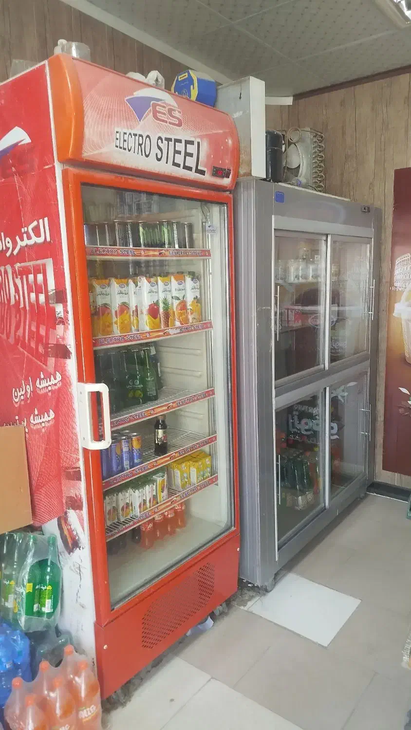 دو عدد یخچال الکترو استیل|یخچال و فریزر|زابل, |دیوار