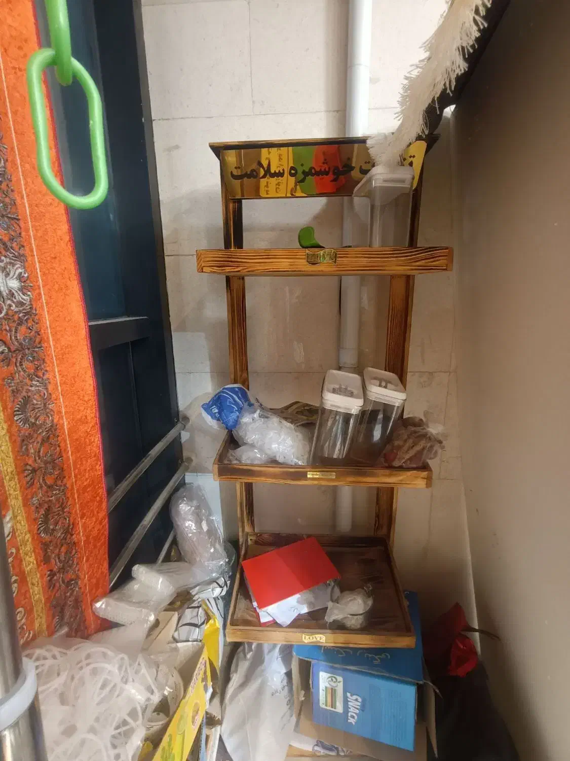 قفسه چوبی ترمو|فروشگاه و مغازه|کرج, حصارک بالا|دیوار