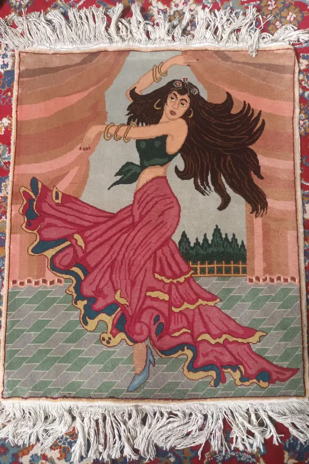 تابلو‌ فرش|تابلو فرش|بیستون, |دیوار