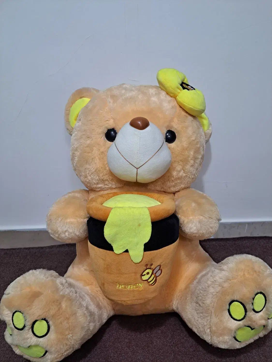 عروسک خرس ۷۰ سانتی ترک خارجی|اسباب‌بازی بچه|تهران, آهنگ|دیوار