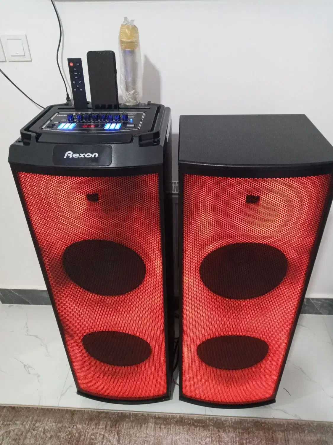 اسپیکردیجی بلوتوثی رقص نور دار|سیستم صوتی خانگی|ابهر, |دیوار