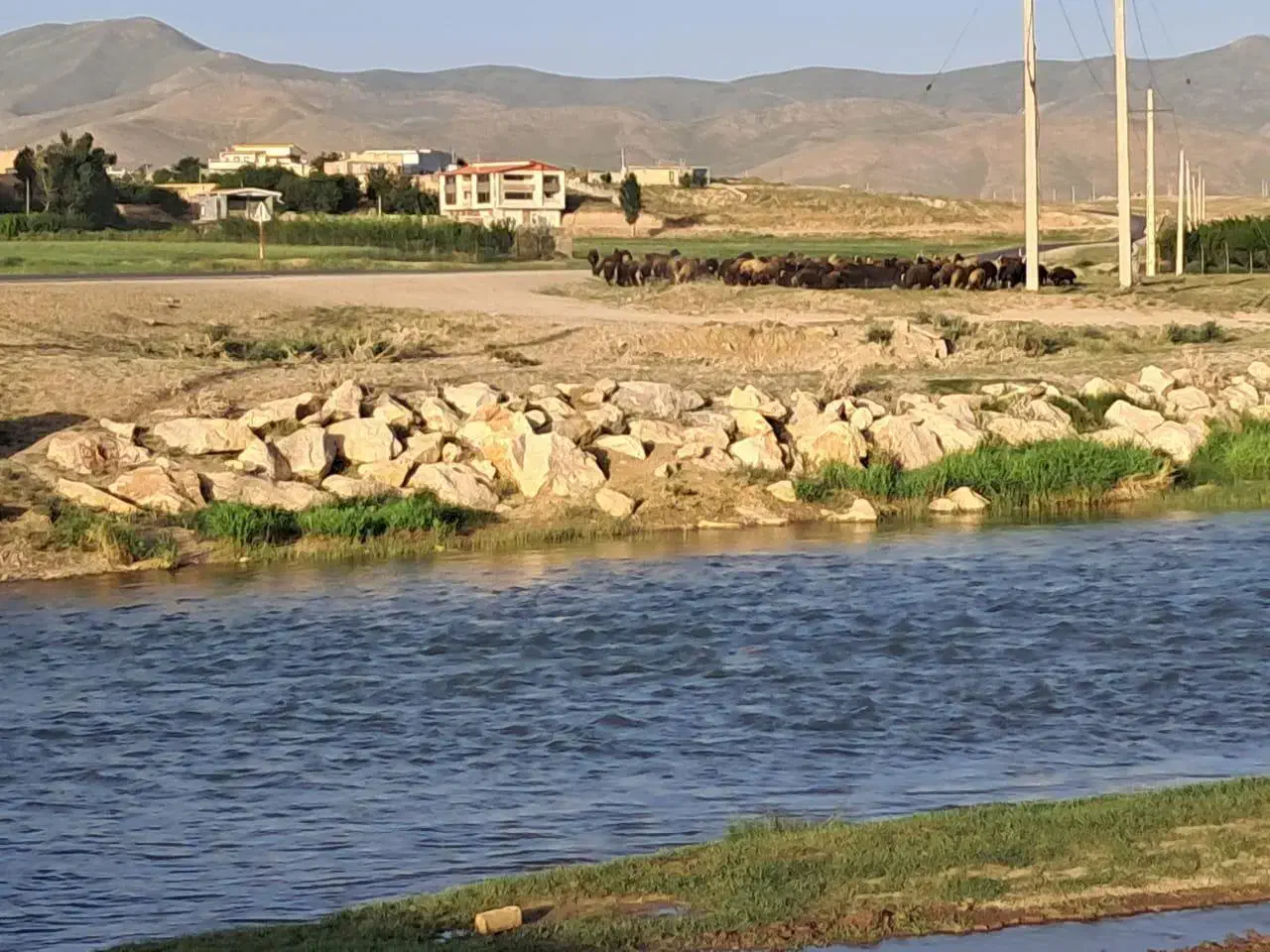 زمین مسکونی واقع در منطقه ویلایی رودخانه پلاسجان|فروش زمین و ملک کلنگی|زنده رود, |دیوار