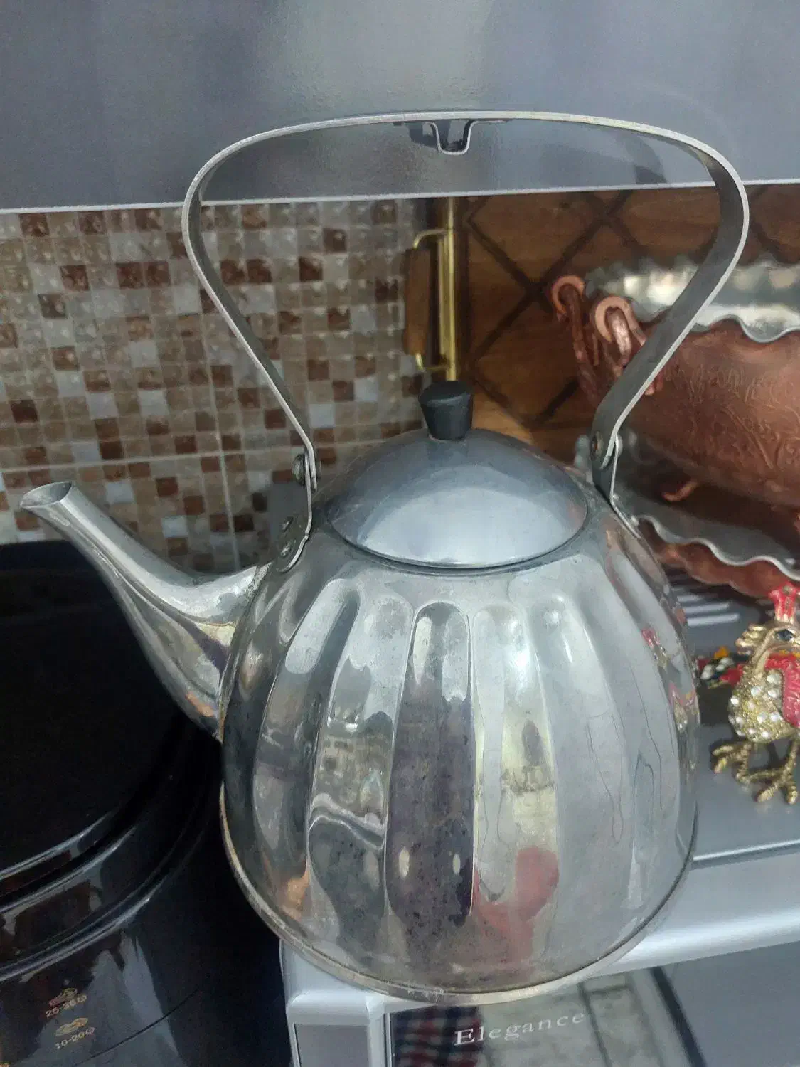 کتری روسی قدیمی|قوری، کتری، قهوه‌ساز دستی|مشهد, شهید بهشتی|دیوار