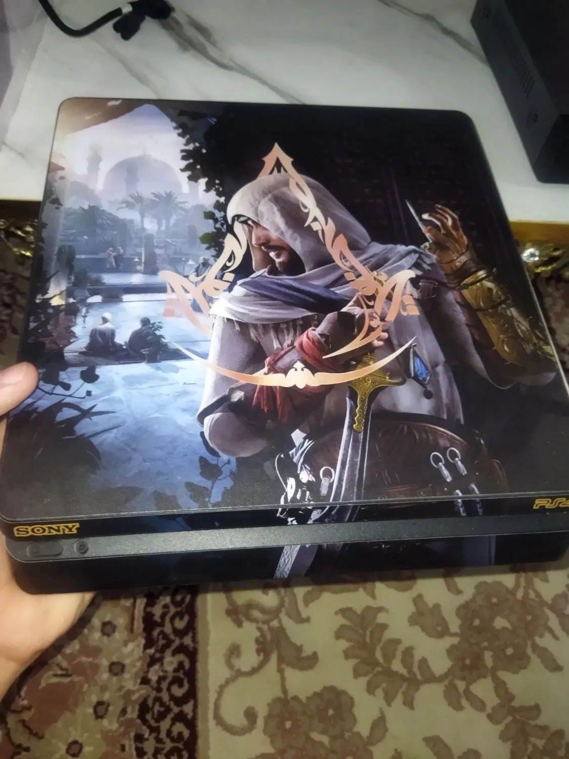 ps4 slim 500|کنسول، بازی ویدئویی و آنلاین|خرم‌آباد, |دیوار