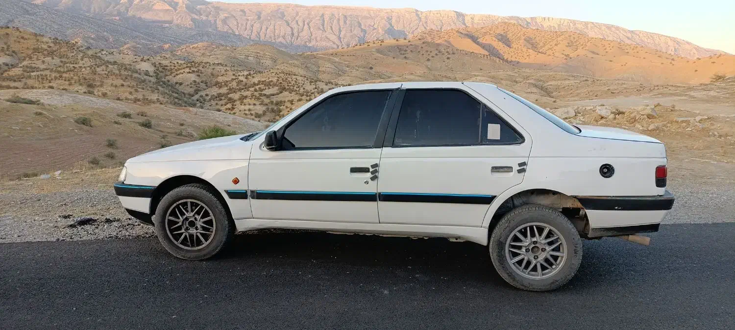 405(سفید)دوگانه شرکت به قیمت|خودرو سواری و وانت|بهبهان, |دیوار