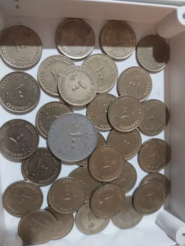 تعدادی سکه خرد وقدیمی و شاهی|کلکسیون سکه، تمبر، اسکناس|مشهد, عامل|دیوار