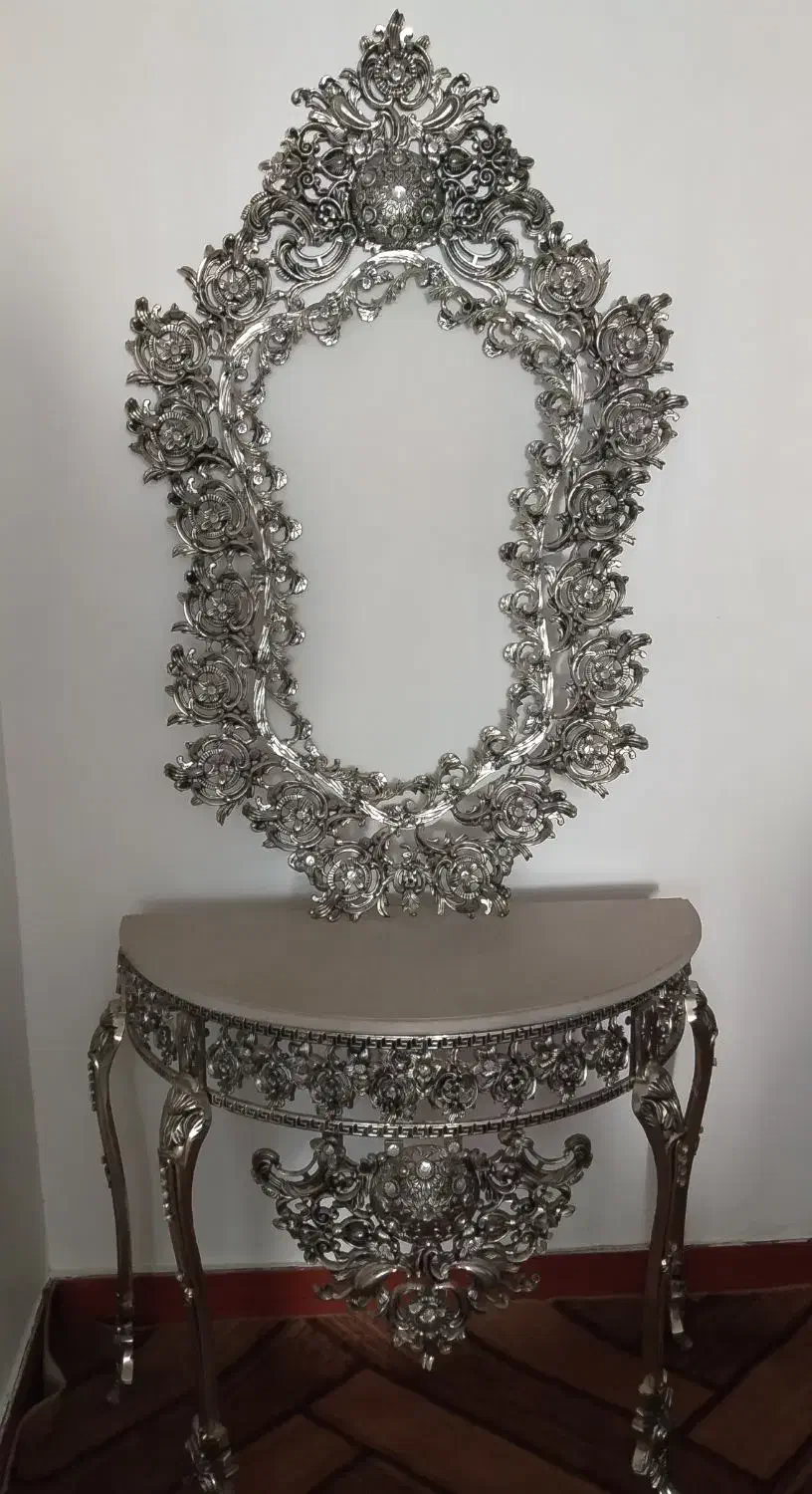 آینه شمعدان برنز|آینه|بناب, |دیوار