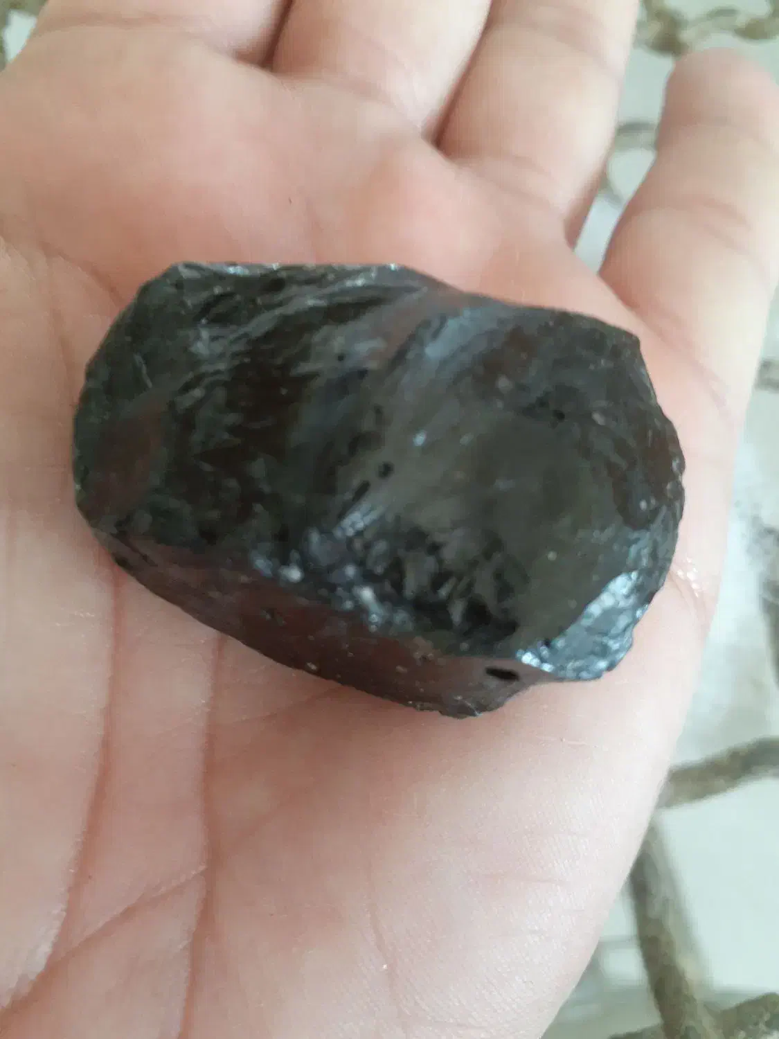 سنگ راف الماس سیاه،بلک|کلکسیون اشیاء عتیقه|کاشمر, |دیوار