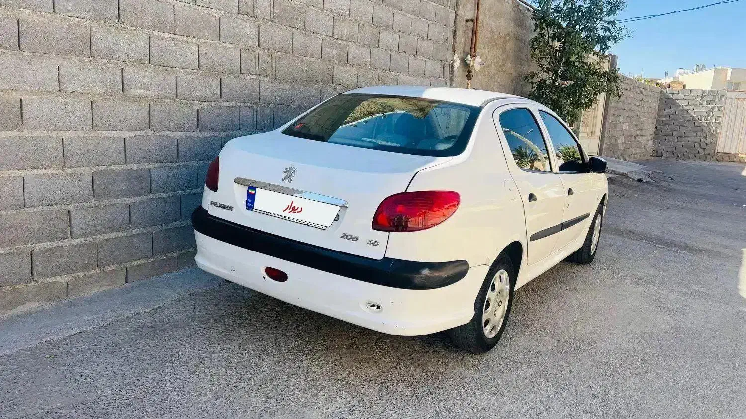 206Sd تیپ2 جهرم|خودرو سواری و وانت|جهرم, |دیوار