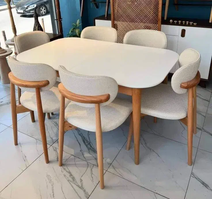 میز ناهار خوری گلبهار تخفیف ویژه|میز و صندلی غذاخوری|اصفهان, جلالیه|دیوار