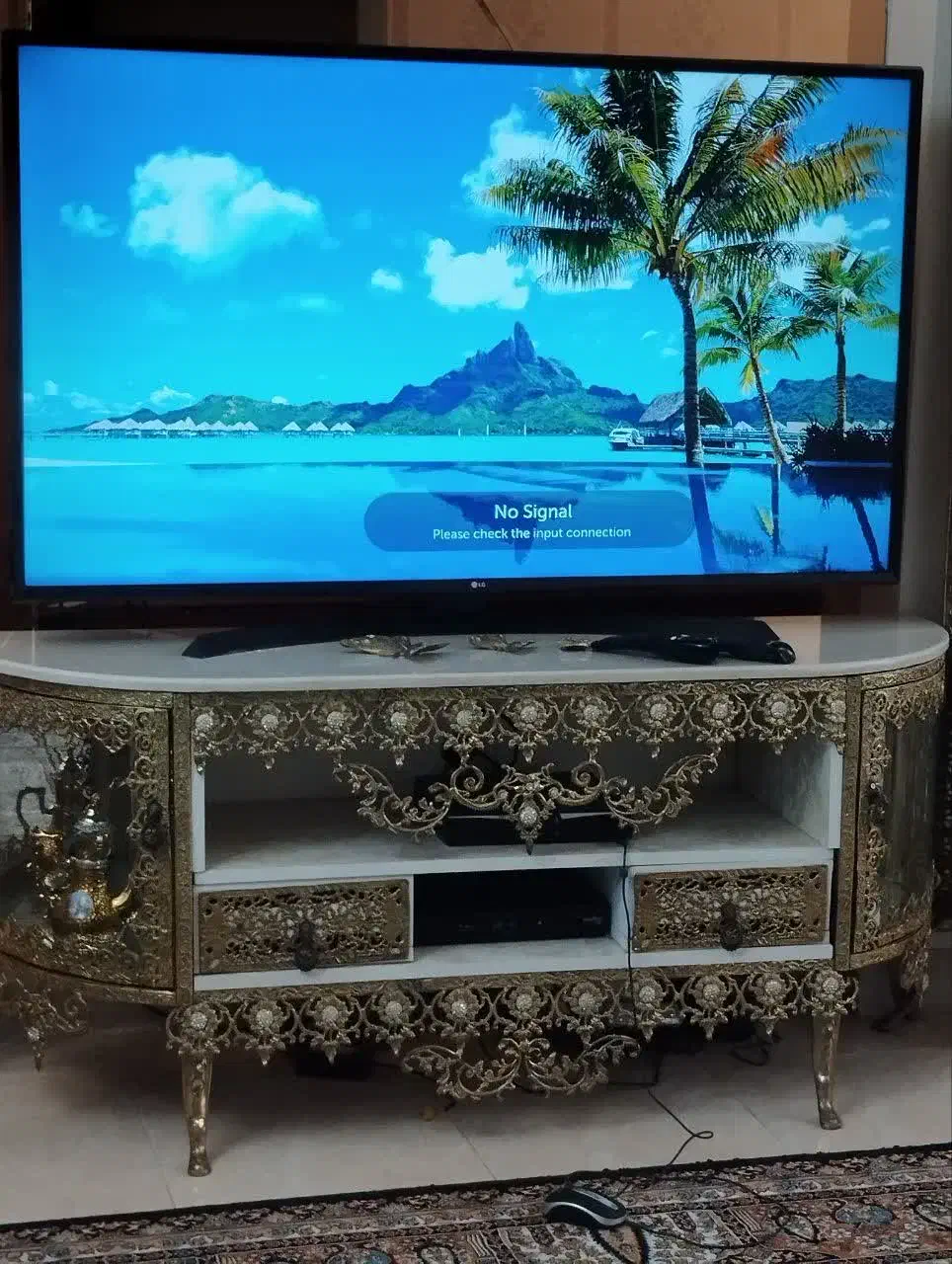 میز تلویزیون برنجی اصل|میز تلویزیون|ری, ولی آباد|دیوار