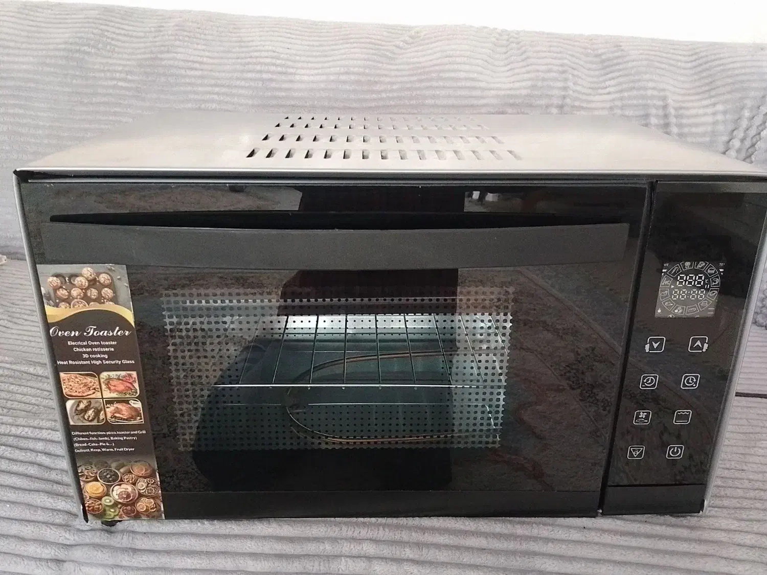 اون توستر لمسی ۶۰لیتری نو|اجاق گاز و لوازم برقی پختوپز|مشهد, چهارچشمه|دیوار