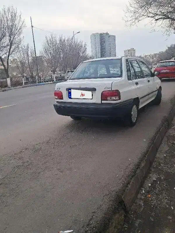 پراید صبا ۸۷سفید|خودرو سواری و وانت|تبریز, |دیوار