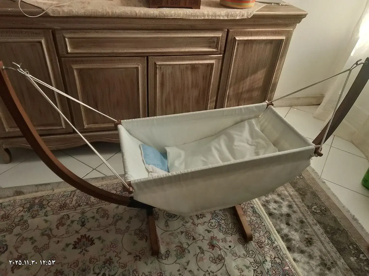 گهواره چوبی، ننو سنتی تاشو|تخت و صندلی بچه|تهران, شاهین|دیوار