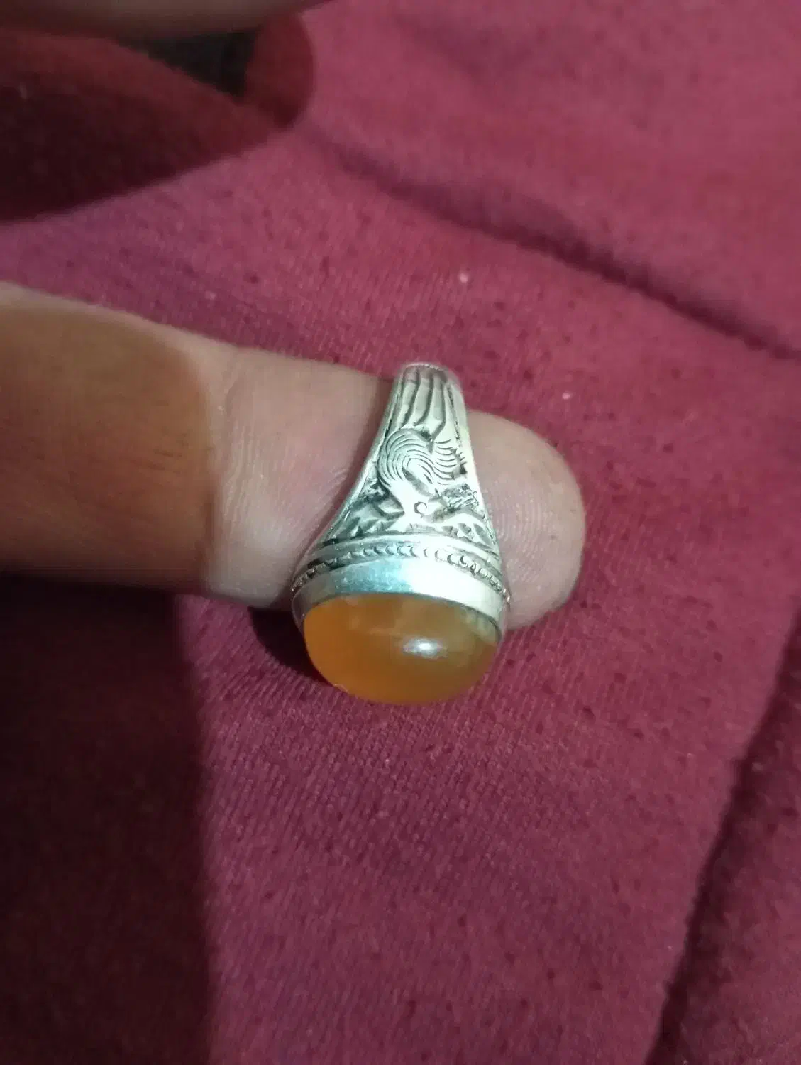 انگشتر نقره|جواهرات|برخوار, |دیوار