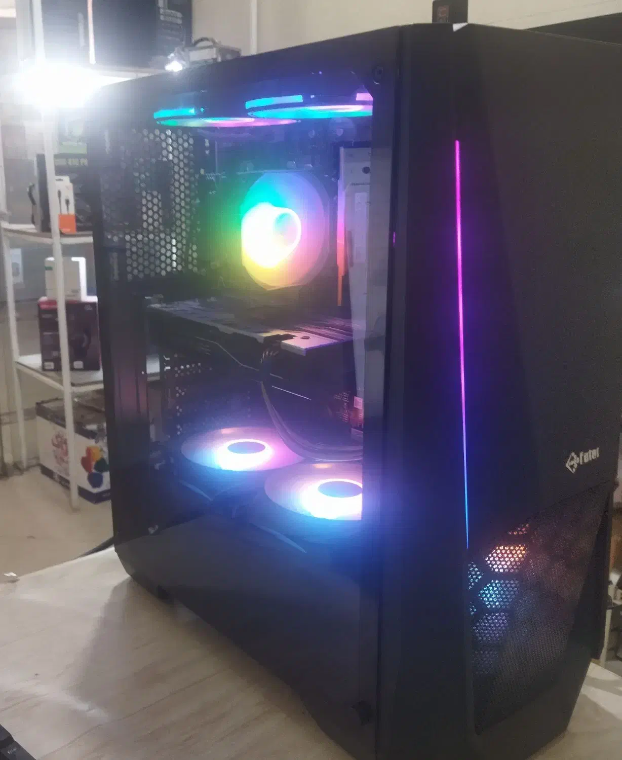 سیستم گیمینگ با گرافیک 8 گیگ اقتصادی|رایانه رومیزی|تهران, شهرک شریعتی|دیوار