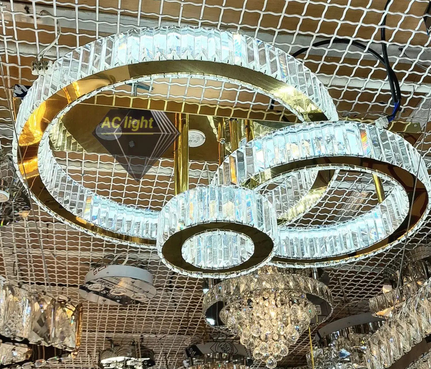 لوستر الماس.کهکشانی سقفی مرسده۵۸۲۵۳.AC light|لوستر و چراغ آویز|تهران, سنگلج (شاپور)|دیوار