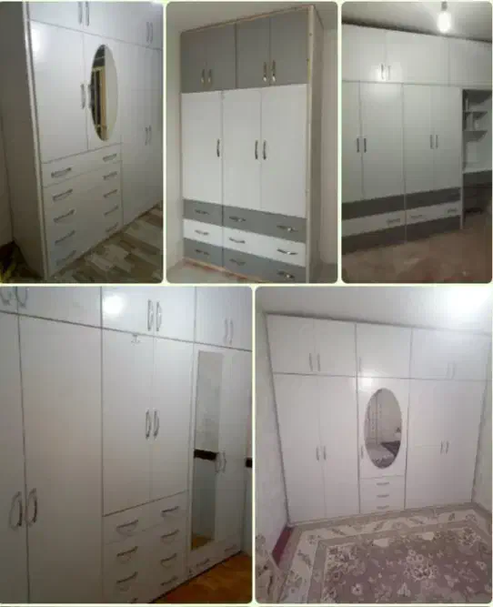 کمددیواری باچهارچوب روسی|جاکفشی، کمد، دراور|اراک, |دیوار