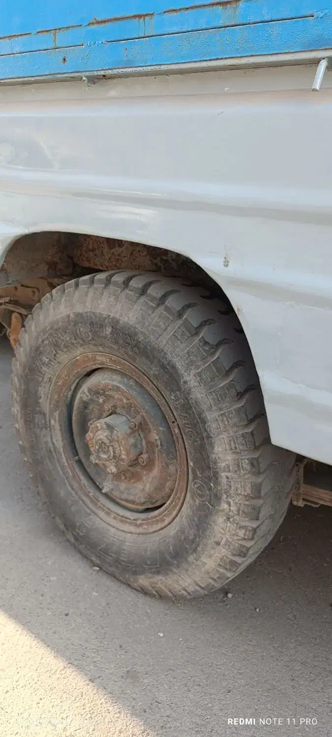 چهار حلقه رینگ و لاستیک نیسان مفت مفت|قطعات یدکی و لوازم جانبی|مشهد, ایوان|دیوار