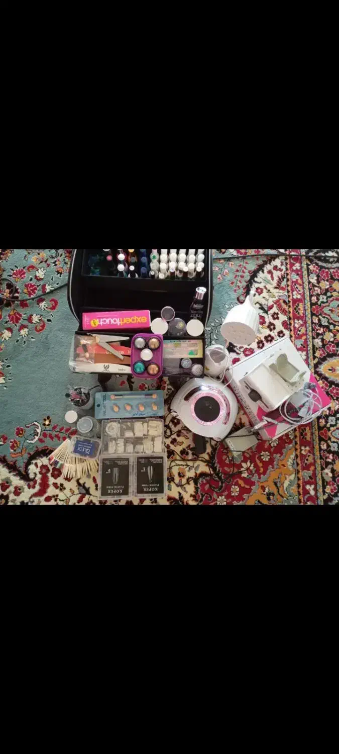 وسایل کاشت ناخن|آرایشی، بهداشتی، درمانی|خوی, |دیوار