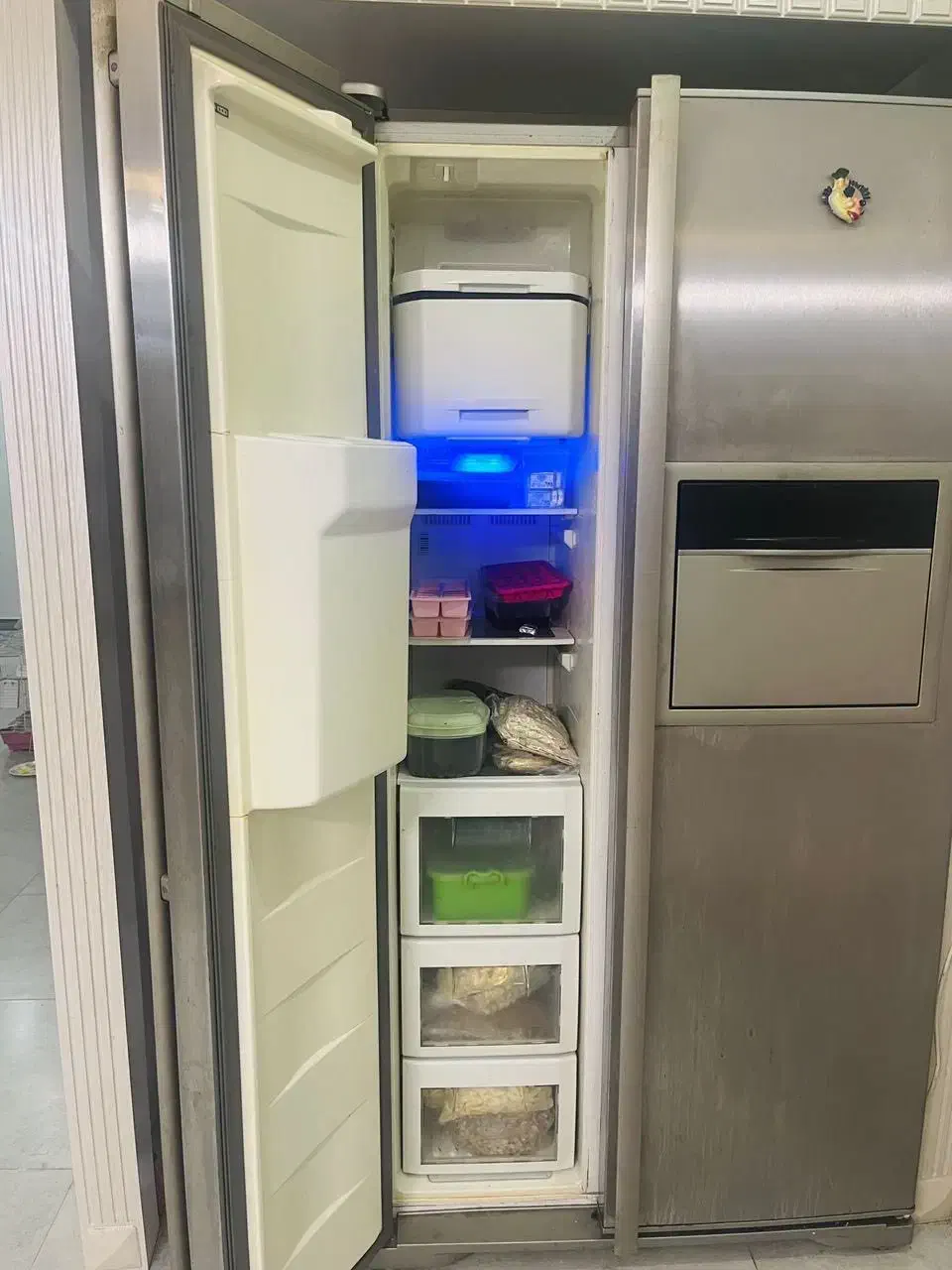 یخچال ساید آلمانی، بلومبرگ|یخچال و فریزر|رشت, نظری|دیوار