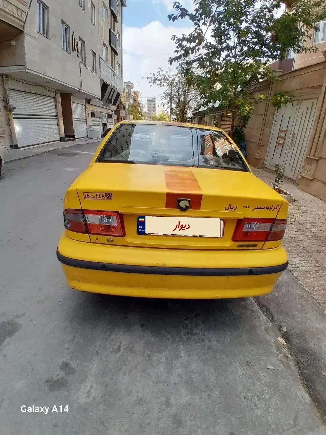 تاکسی سمندموتورملی ویژه مدل93|خودرو سواری و وانت|ارومیه, |دیوار