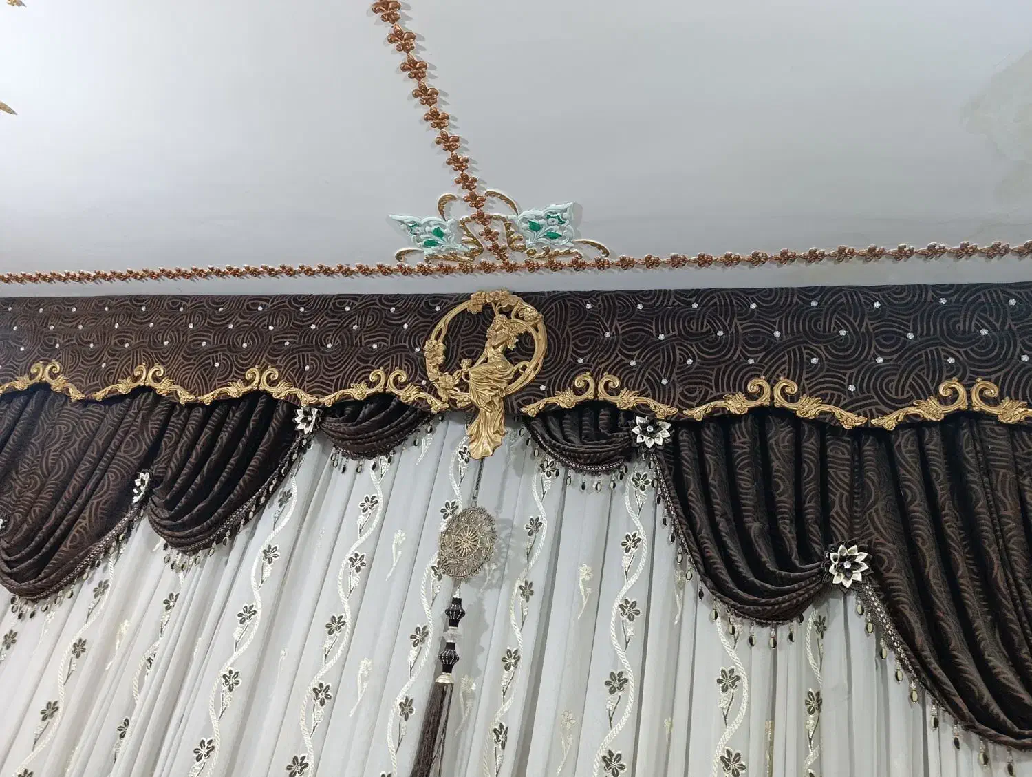 پرده وسایل خانه|پرده، رانر، رومیزی|نورآباد ممسنی, |دیوار