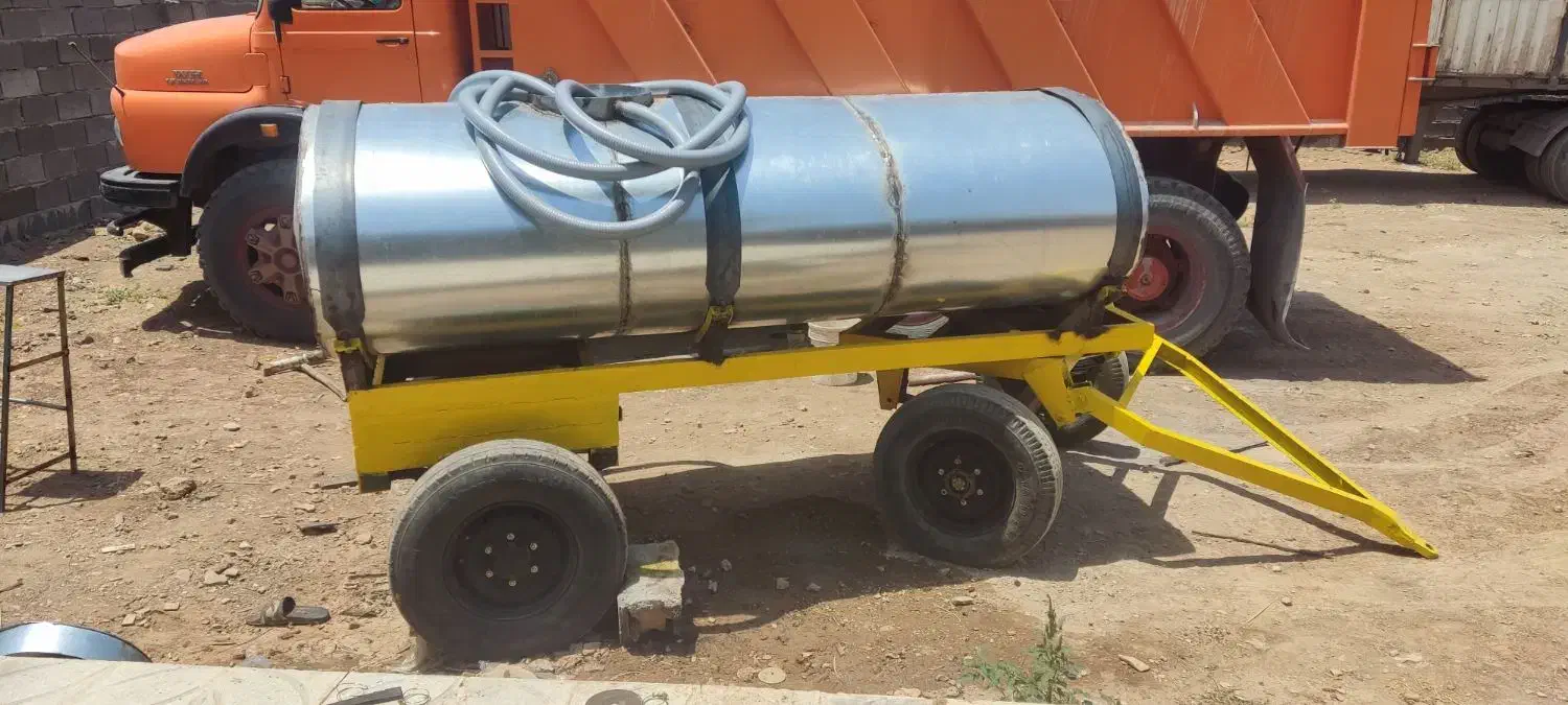 تانکر چهار چرخ 3500لیتری|مصالح و تجهیزات ساختمان|کرمانشاه, |دیوار