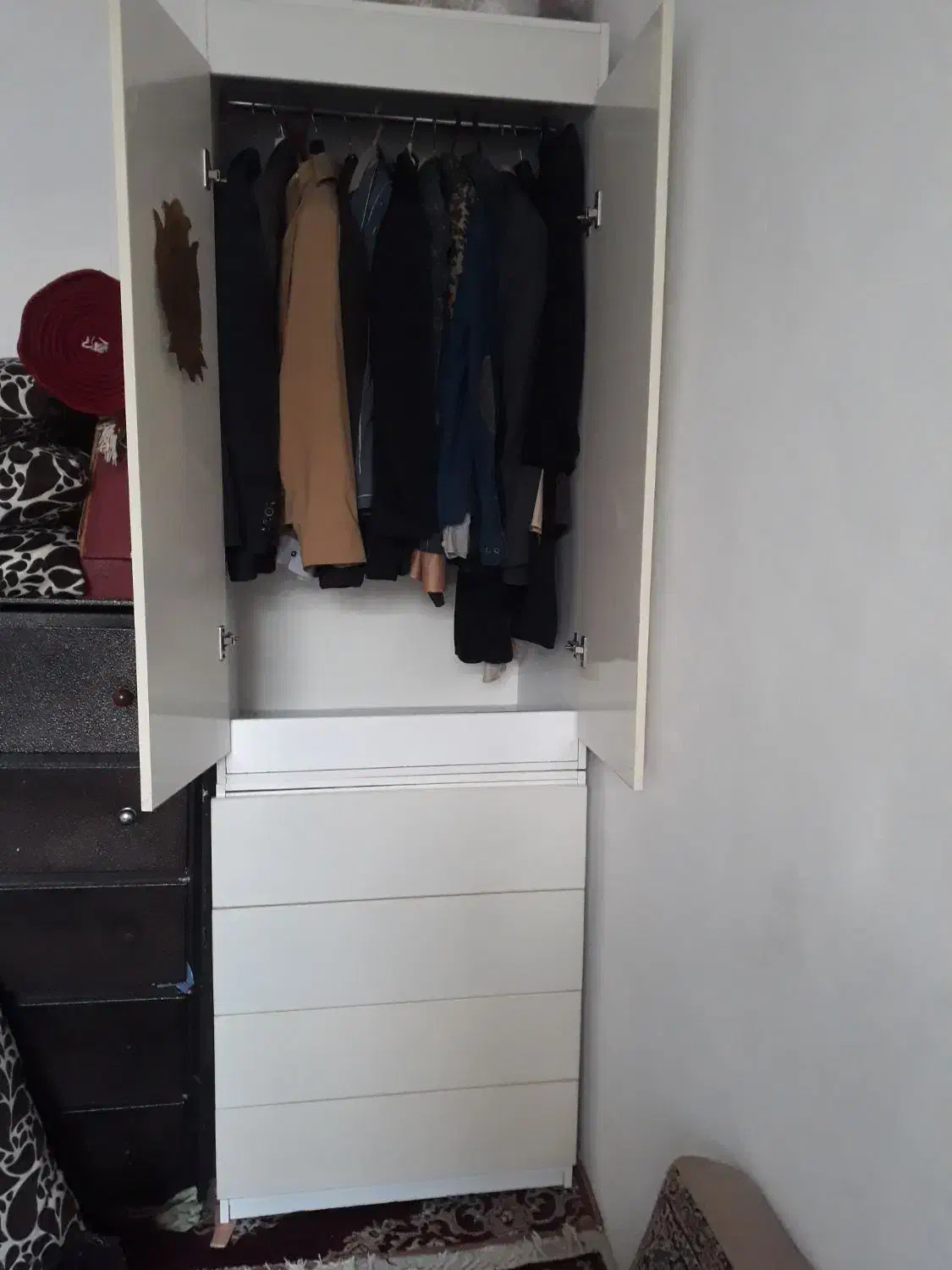 کمد لباس|جاکفشی، کمد، دراور|کرمانشاه, |دیوار