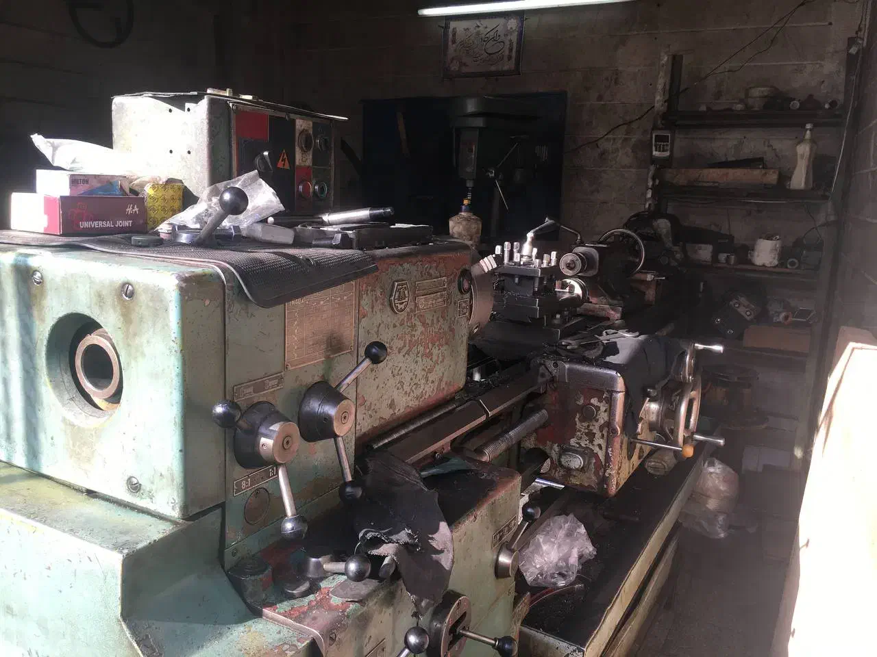 فروش کامل لوازم کارگاه تراشکاری|ماشینآلات صنعتی|بروجرد, |دیوار