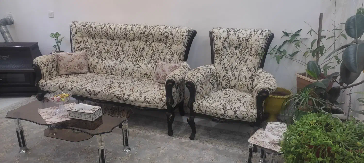 مبل هفت نفره|مبلمان خانگی و میز عسلی|فیروزکوه, |دیوار