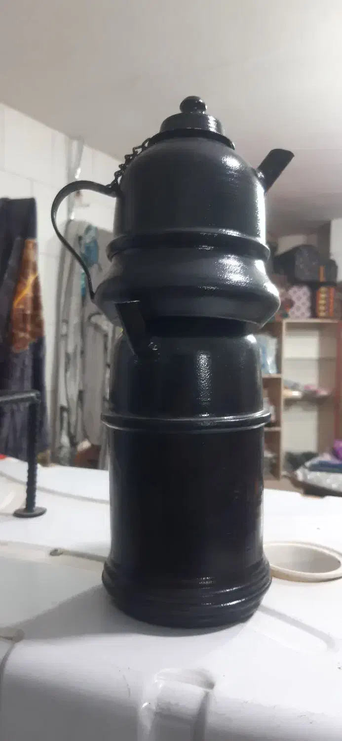 کتری و قوری ذغالی|قوری، کتری، قهوهساز دستی|اصفهان, همتآباد|دیوار