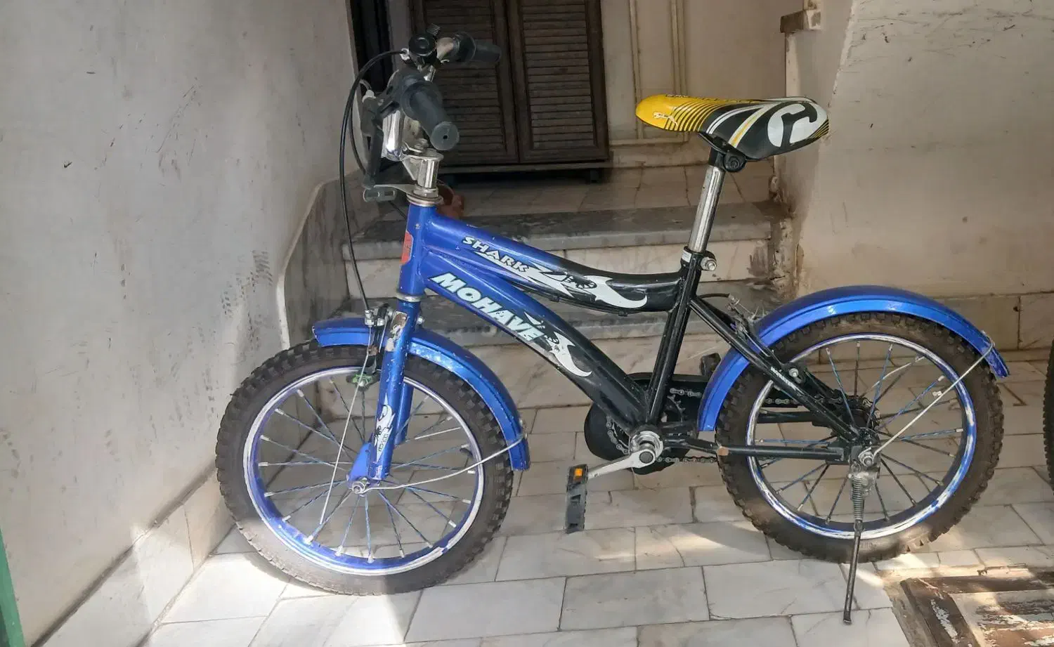 دوچرخه ۱۶ کاملا سالم با تایرهای تازه تعویض شده|دوچرخه، اسکیت، اسکوتر|قزوین, |دیوار