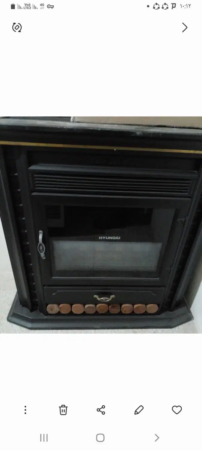 شومینه هیوندا اصلی، بخاری کودک ،بخاری بدون دودکش|بخاری، هیتر، شومینه|میاندوآب, |دیوار