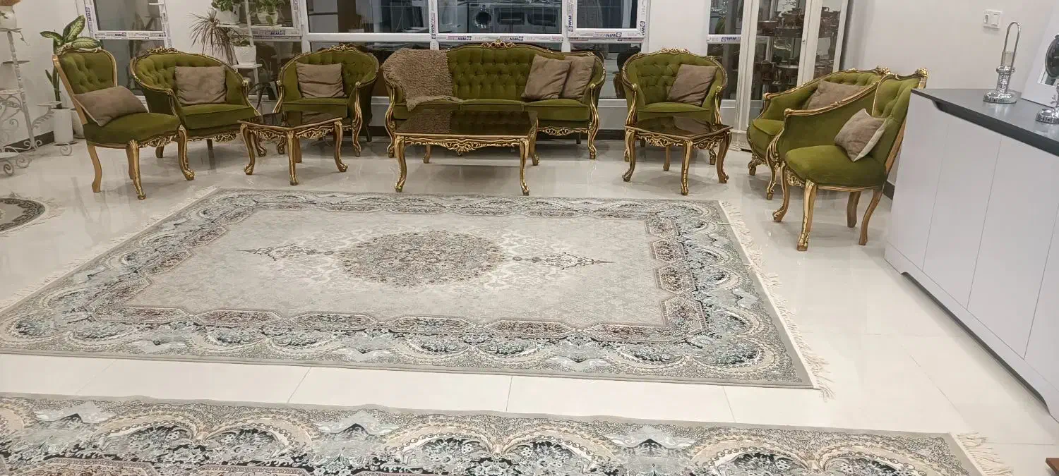 مبل لگنی زمرد 9 نفره|مبلمان خانگی و میز عسلی|گلستان (تهران), |دیوار