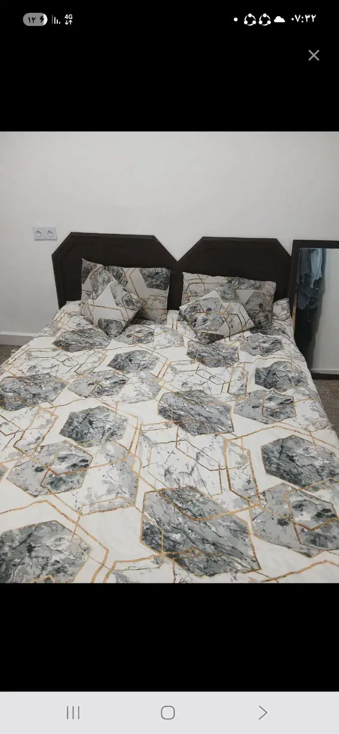 تخت دونفره|تخت و سرویس خواب|شوش, |دیوار