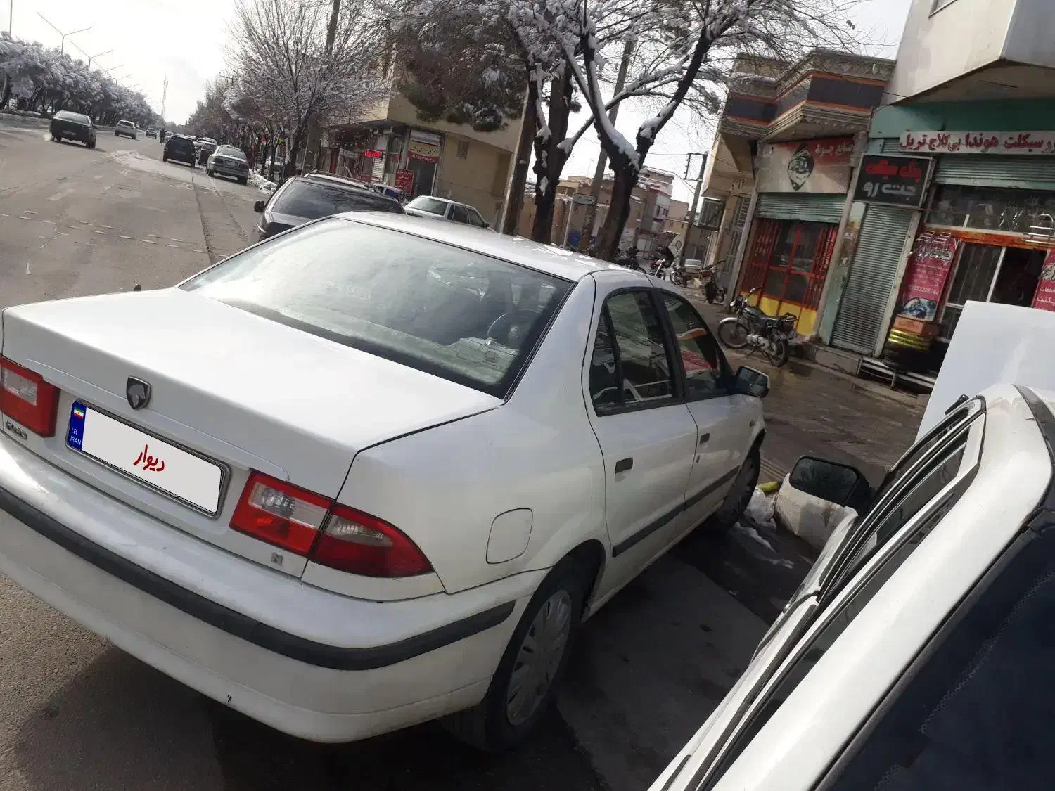 سمند ال ایکس دوگانه ۸۷سفید|خودرو سواری و وانت|شهرضا, |دیوار