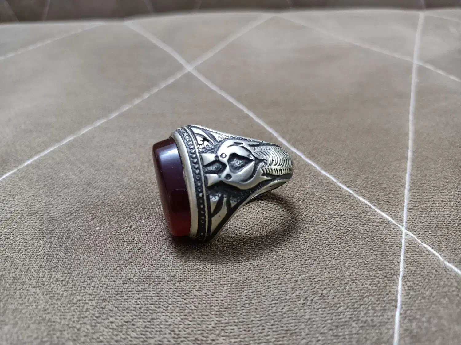 انگشتر عقیق مردانه|جواهرات|مشهد, کوی دروی|دیوار