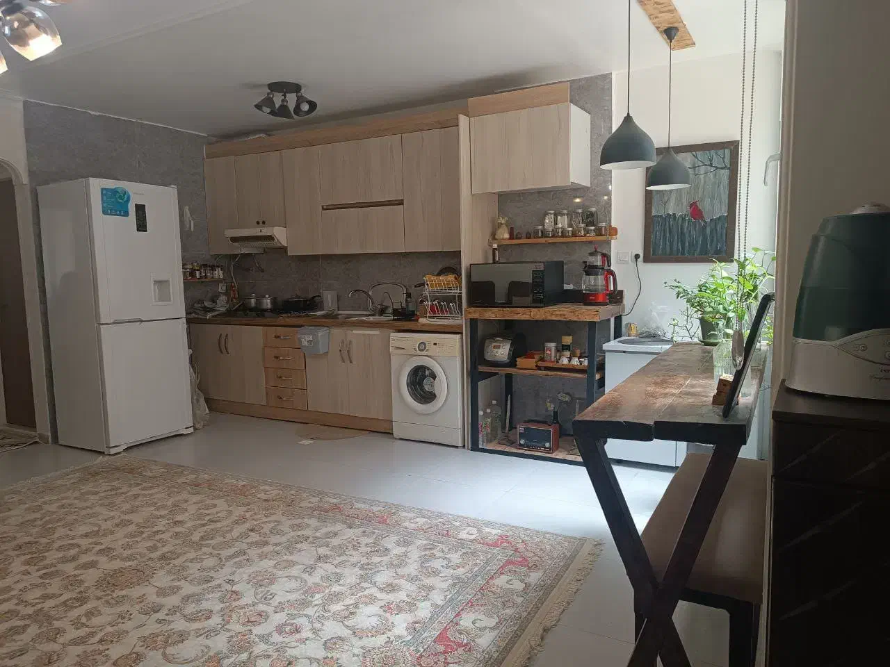 ۶۲ متردوخواب سالن پرده خور بلوار اصلی سرمایهگذاری|فروش آپارتمان|تهران, باشگاه نفت|دیوار