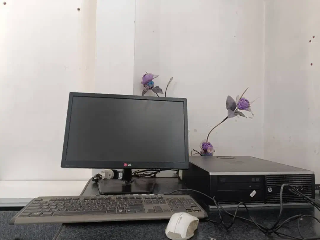 مانیتور ال جی 19EN33 کیس حافظه 500|رایانه رومیزی|برخوار, |دیوار