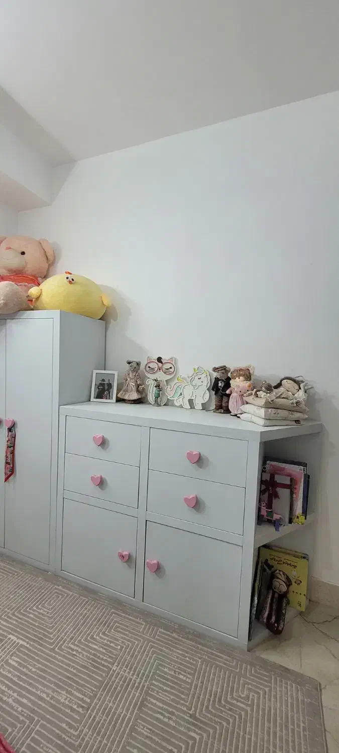 کمد و دراور سفارشی ساز کودک و نوجوان|تخت و سرویس خواب|قم, انسجام|دیوار