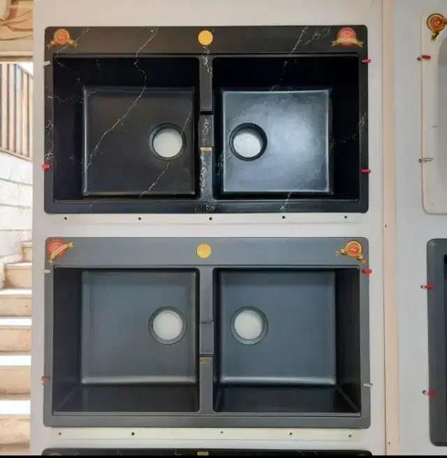 سینک لگن خالی دو لگن هود اجاق گاز مدلyt7اhf86|مصالح و تجهیزات ساختمان|رشت, رشتیان|دیوار