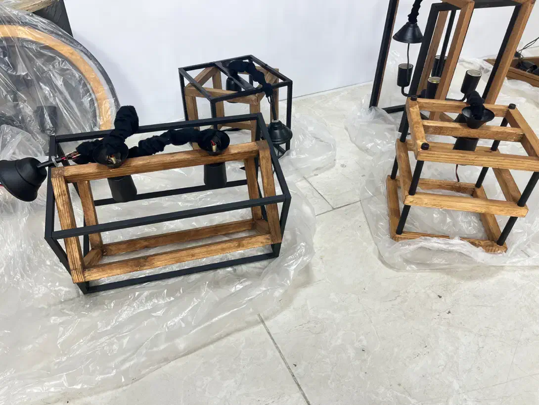 لوستر های چوبی|لوستر و چراغ آویز|قم, حنیف نژاد|دیوار