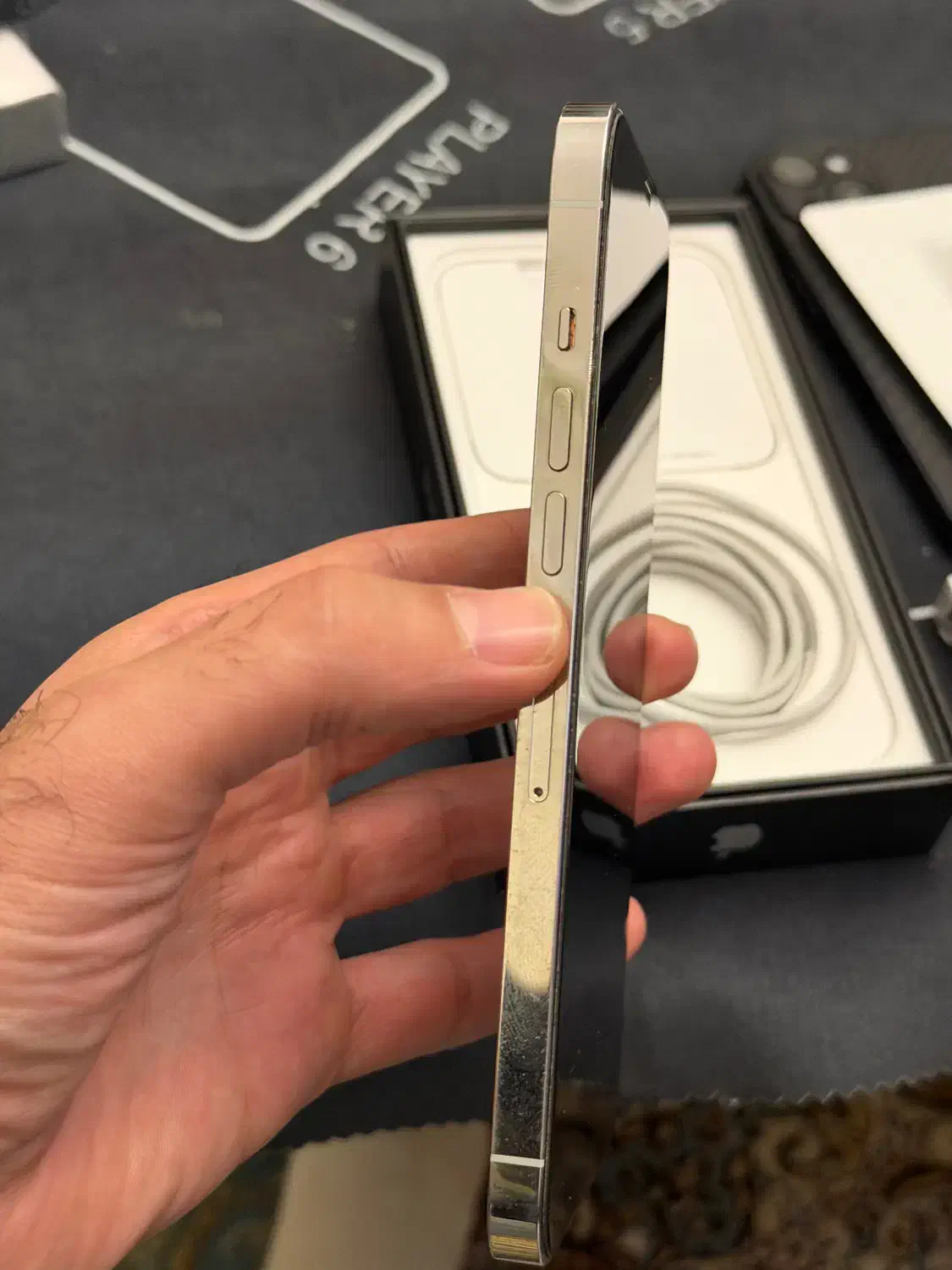 گوشی ایفون ۱۲ پرومکس ۲۵۶ گیگابایت|موبایل|تهران, دروس|دیوار