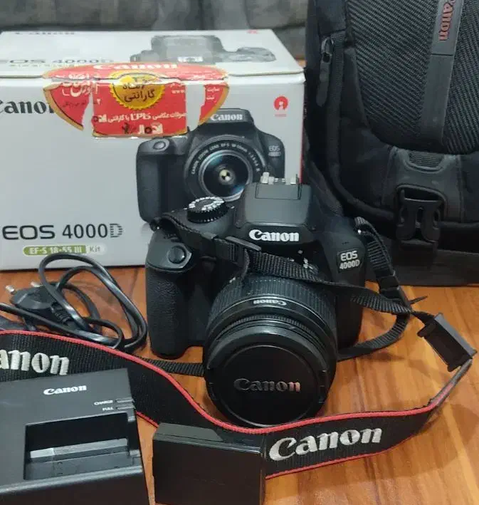 دوربین کنون ۴۰۰۰ دی|دوربین عکاسی و فیلم‌برداری|تهران, صد دستگاه|دیوار