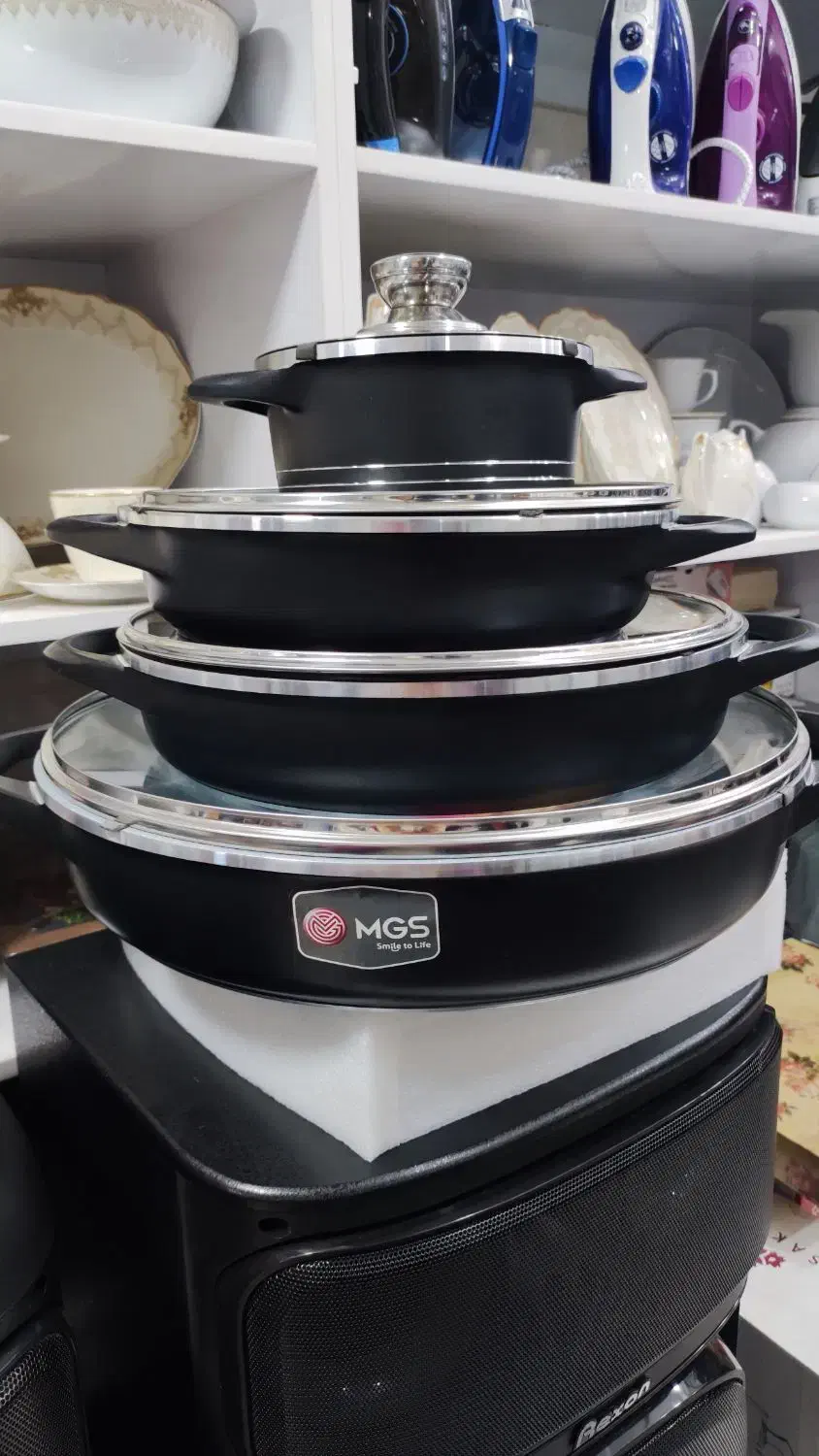 سرویس قابلمه و ماهیتابه MGS|ظروف پخت‌وپز|اردکان, |دیوار