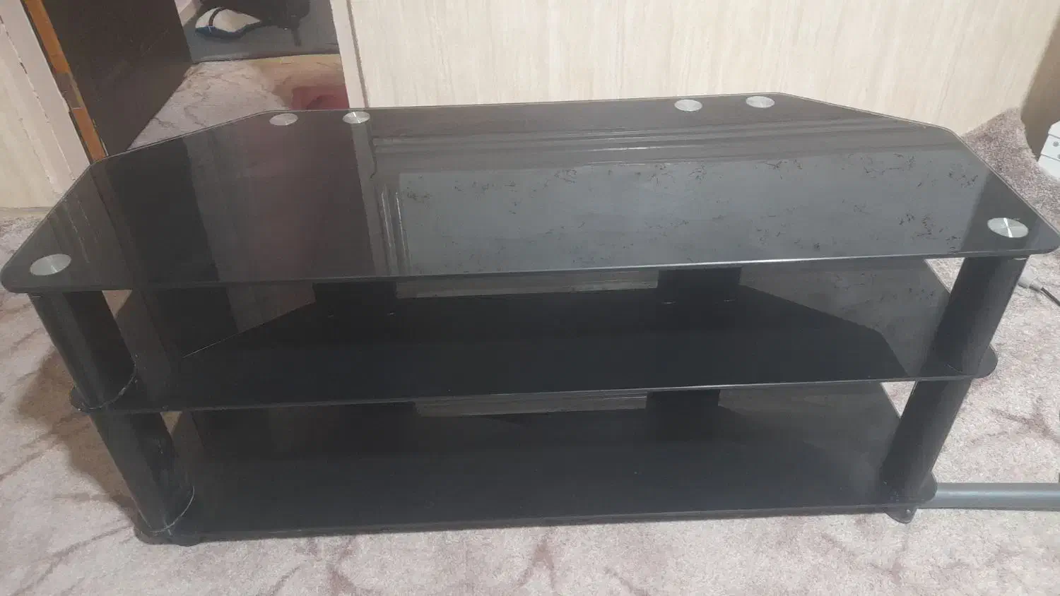 زیر تلویزیونی شیشه ای|میز تلویزیون|بندر کنگان, |دیوار