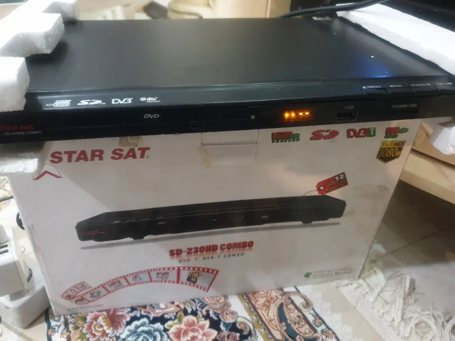 دستگاه دیجیتال،گیرنده کانالهای داخلی استارست نو|پخش‌کننده DVD و ویدیو|کرج, شهرک نهال و بذر|دیوار